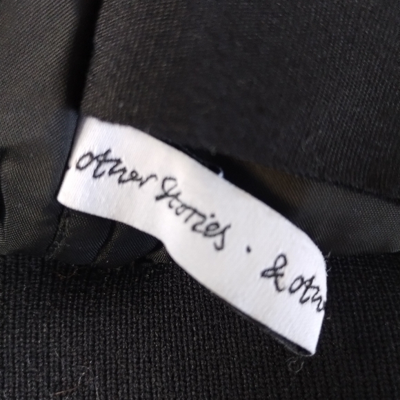 & Other Stories Black Bomber Jacket 8 - Picture 9 of 10